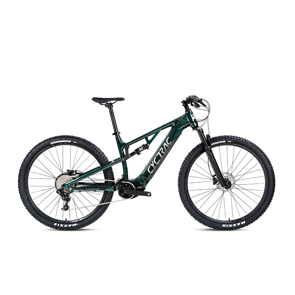 CYCTRAC Electric Bike 48V Mid Drive Motor Bafang Electric System Alu Alloy Mtb E Mountain Bikes