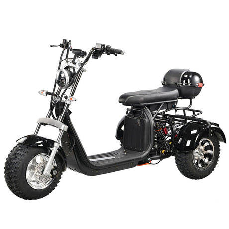 OEM ODM Custom Logo Available EHoodax 05WQ Electric Tricycle 18-Inch Fat Tire Closed Cargo Use 2000W Motor 30-50km/h 30-50km