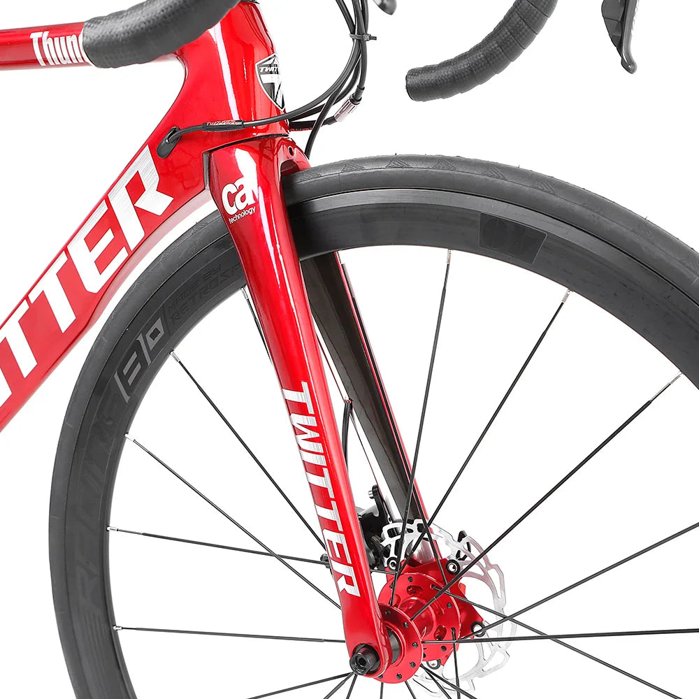High Quality Carbon T800 Road Bike 700C Frame  R7000/105 Road Racing Bike  Carbon Fiber Bicycle for Adult