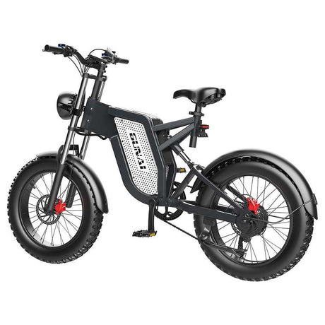 GUNAI MX25 1000W Brushless Motor Electric Mountain Bike with 20*4,0 Inch Fat Tire 50 km/h Top Speed 48V 25Ah