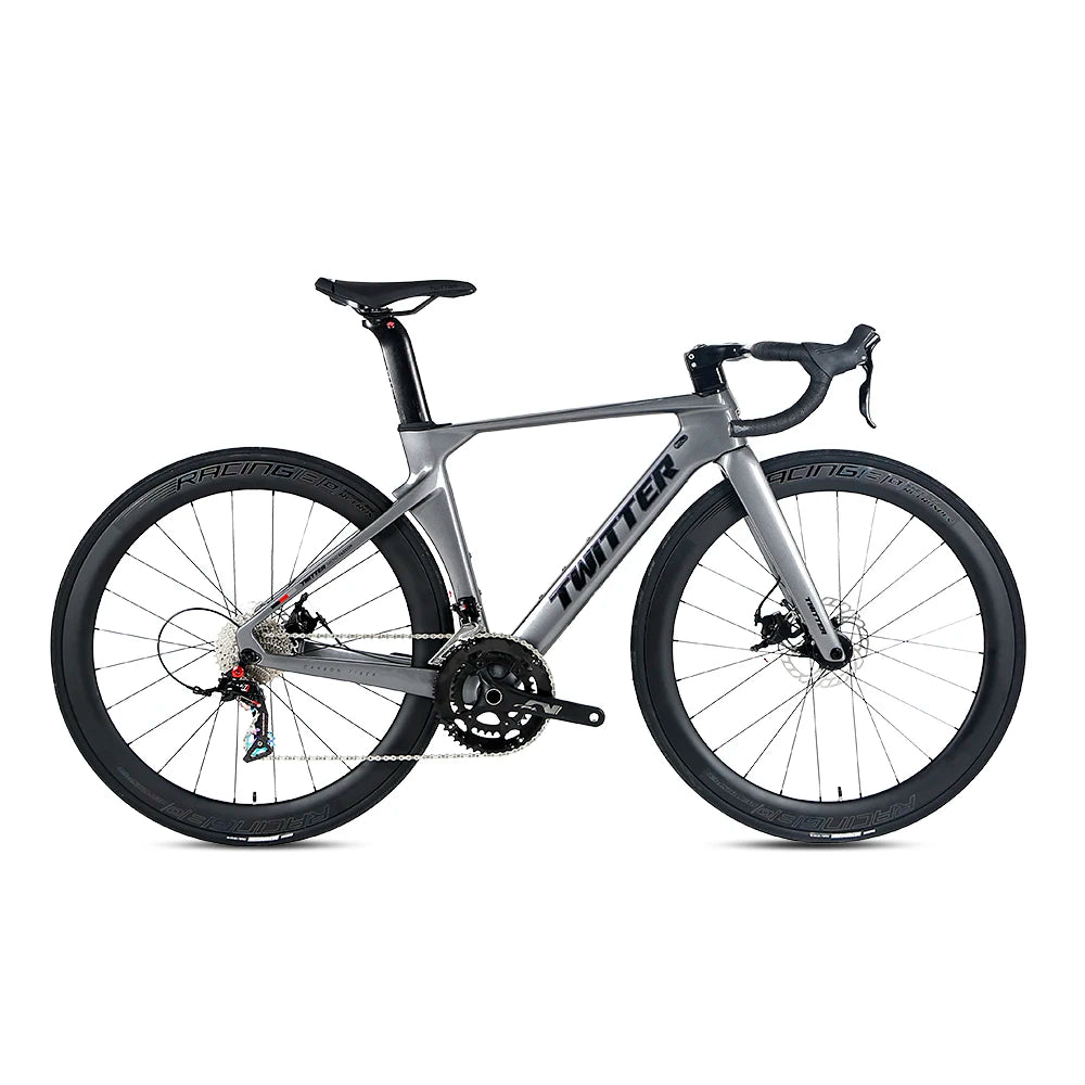 Bicycle Shenzhen Factory Twitter Road Bike R10 50mm Carbon Wheels Full Inner Cable Frame Road Bike 700c