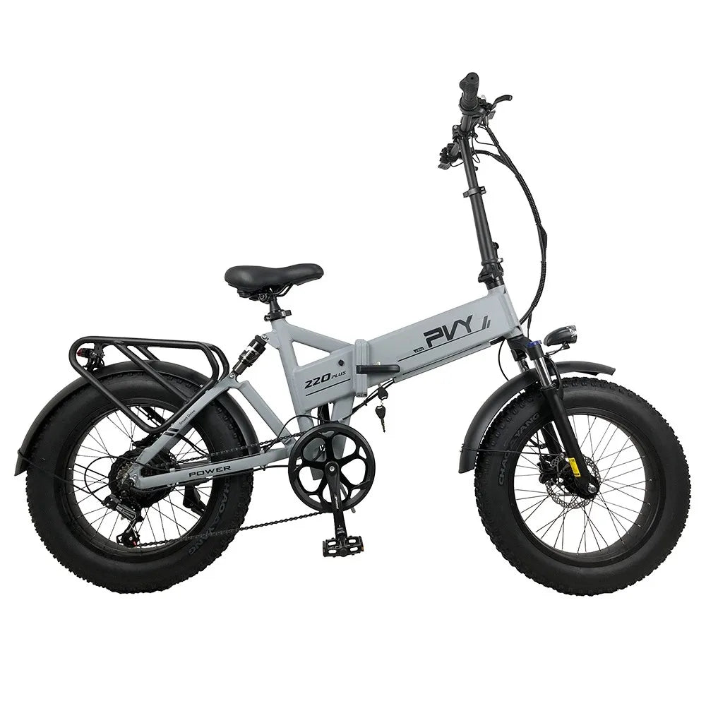 PVY Z20 Plus Fat Tire Elektro fahrrad Faltrad 20*4.0In PVY Ebike Mountainbike Voll federung 1000W 16.5AH Für Schnees and