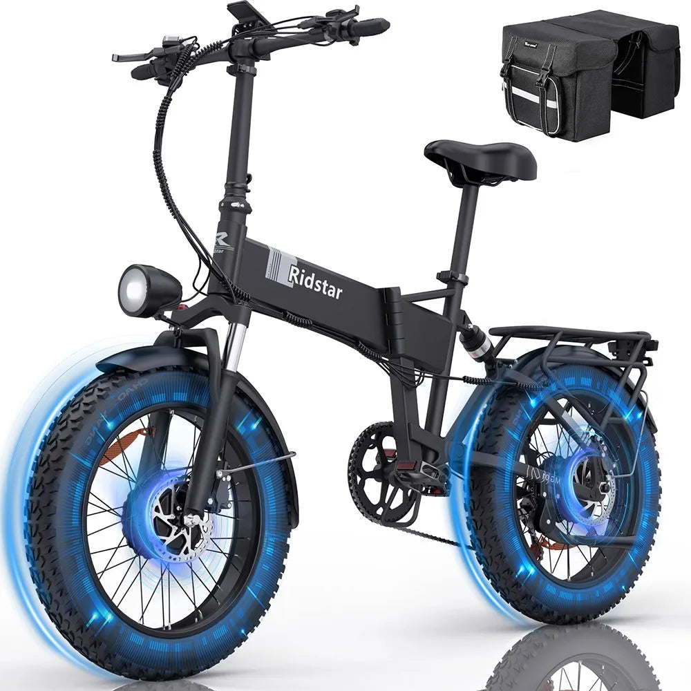 Ebike 2000W Ridstar Elektro-Faltrad 2000W 1000W Faltbare Langstrecken 2000W Fat Tire E Bike Drops hipping Kostenloser Versand It