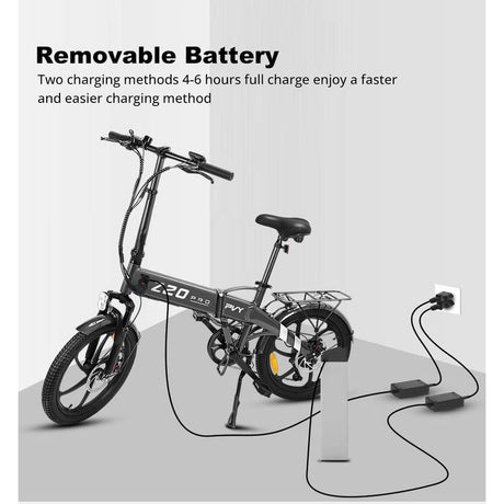 PVY Elektro fahrrad Gleiches Fahrrad 500W 25 km/h 10,4 Ah 80-100km City Electric Bike 500W Full Suspension Folding Ebike
