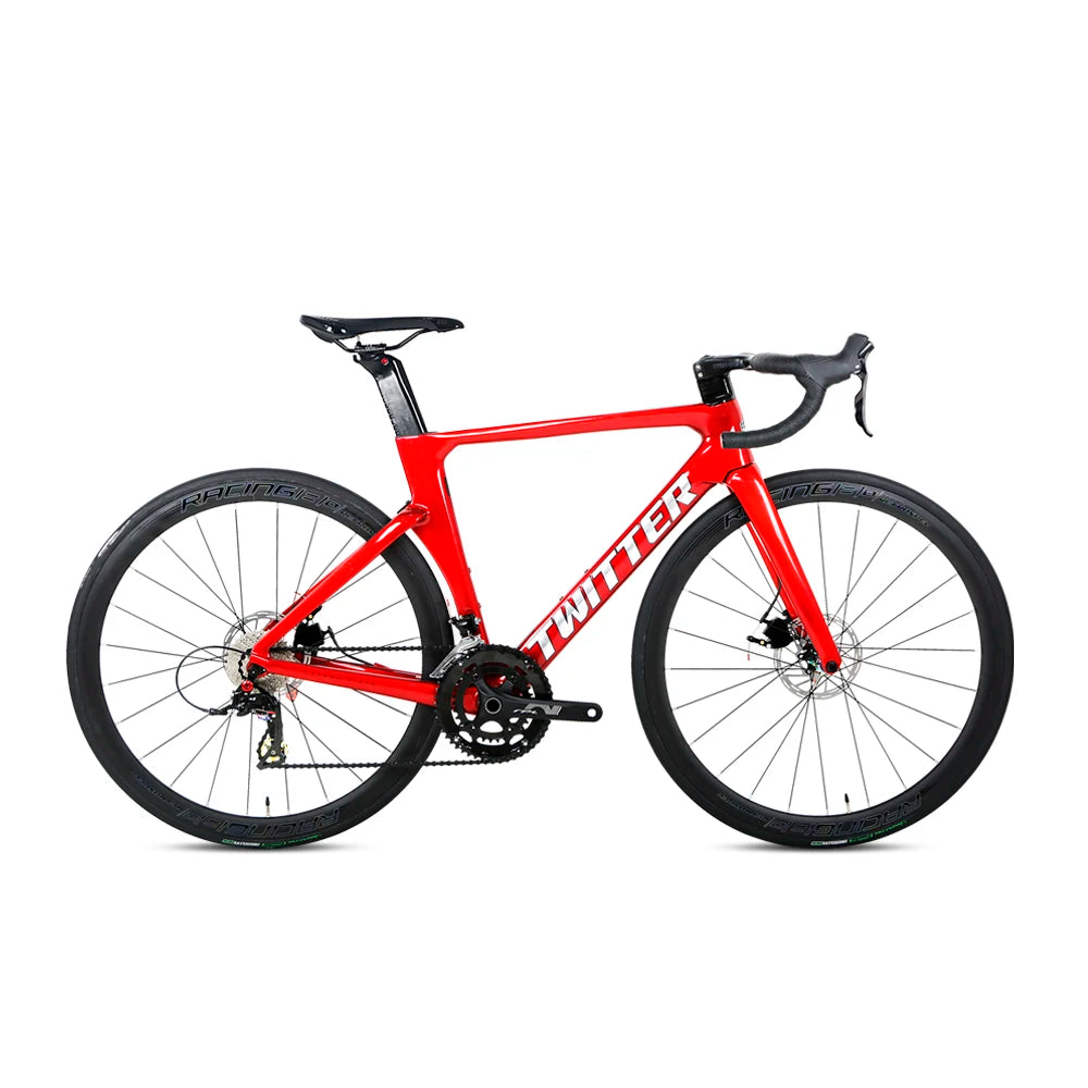 Twitter R3 Cheap Carbon Fibre Frame Racing 700C aero Road Bike Adult Bicycle