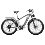 Shengmilo MX04 26*3.0 Inch Fat Tire Electric Moped Bike Mountain Bicycle Bafang 500W Motor 15Ah Battery Shimano Gear