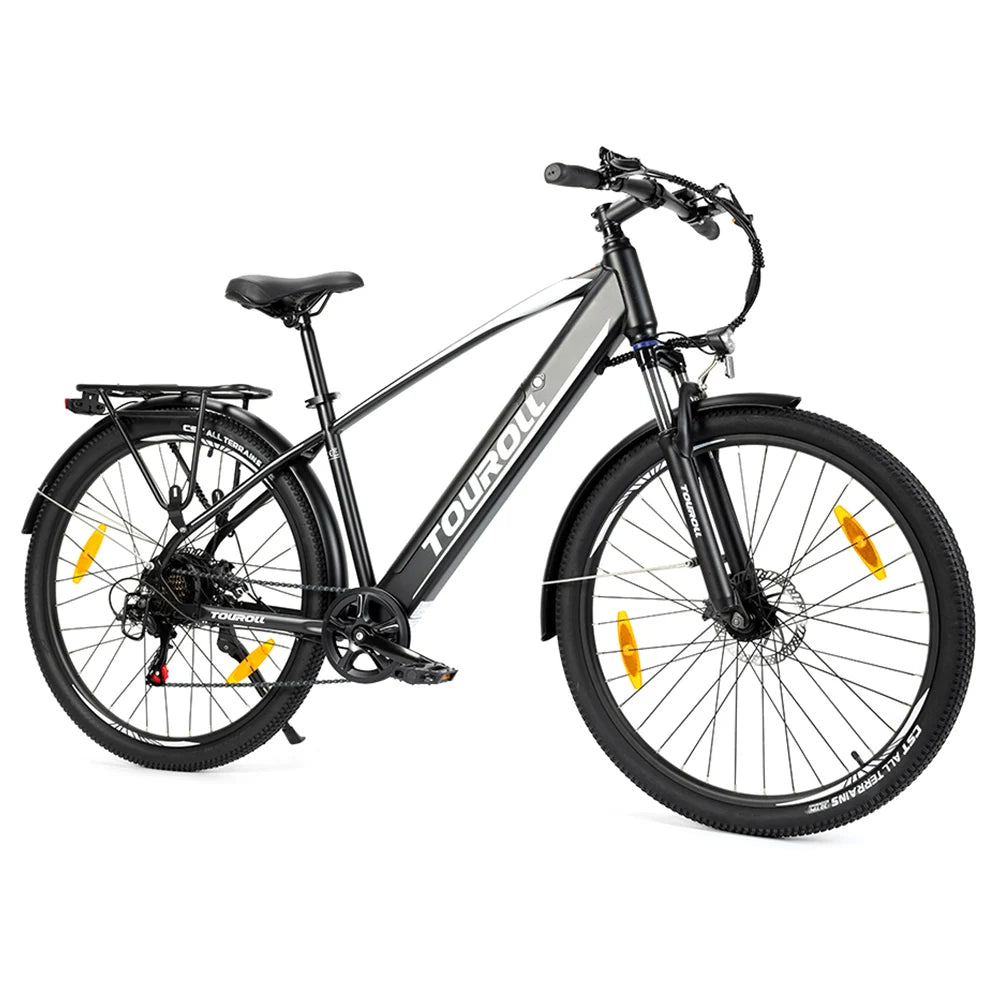 2025 Hotsale Mountainbike 250W 27,5 Zoll 15,6 Ah 250W 7-Gang Touroll J1 Elektro-Trekking rad mit 120kg Last