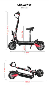 EU USA warehouse  Hot sale Boyueda S5 6000w 60V  38AH battery 85 km /h  Max. speed Eletric scooter