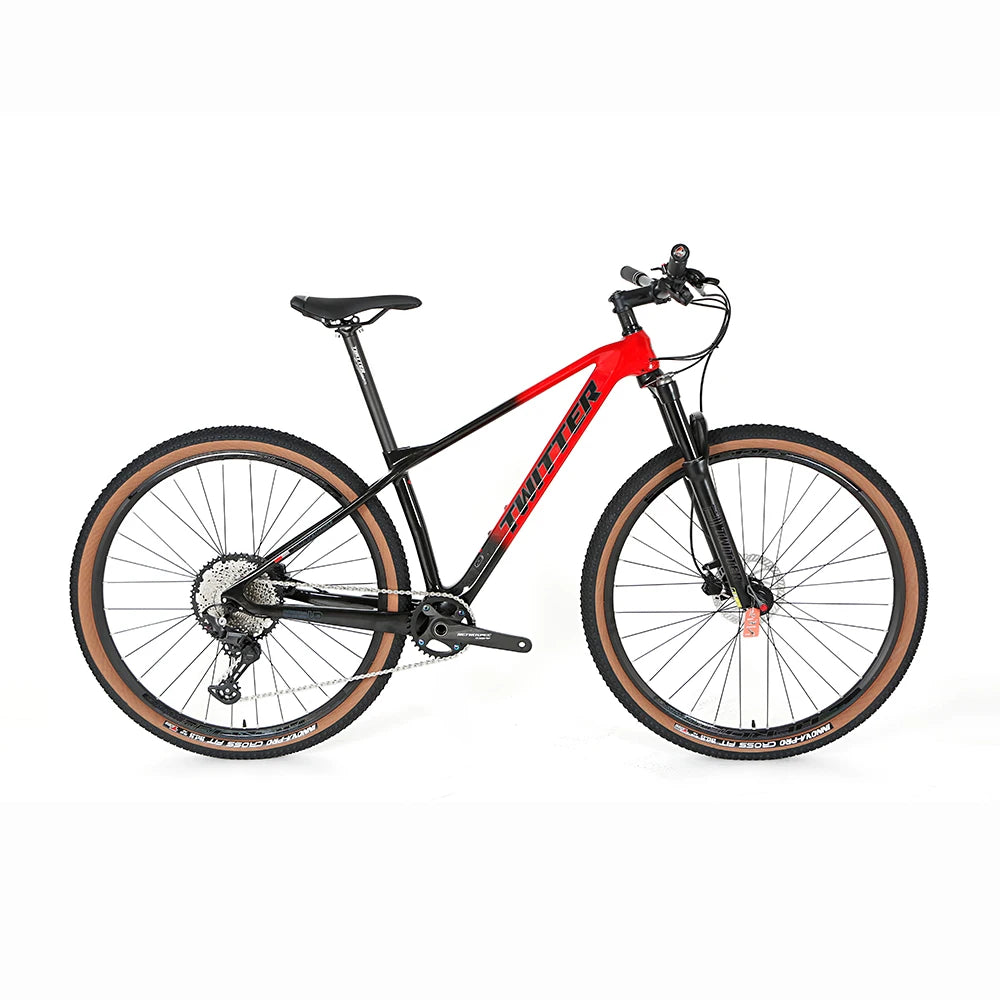 Twitter PREDATORpro  DEORE/M6100-12Speed Carbon MTB T900 Carbon Mountain Bike Carbon Fiber MTB 29inch Mountain Bike