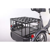 EU Warehouse 48V 350W 22Ah Lithium Battery 3-Wheel Tricycle Cargo Electric Bike with Disc Brake Foldable Brushless Motor