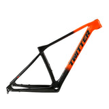 Chinese Factory Direct Mtb Bike 29 Er Mountain Bicycle Frame Bicycle Parts Thru Axle Disc Brake Carbon Frame Mountain Bike