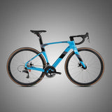 2021 New Complete Full Carbon Fiber 700C Road Bike Full Rival-22 Speed  Disc Brake Racing Road Bicycle Bike for Adult