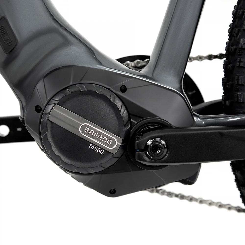 EM5  ROCKSHOX Fork Wheeltop EDS Electronic Transmission Bafang M560 500w Electric Mountain Bike for Men 48V Ebike Bicycle Cycle