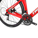 TWITTER Cheap Carbon Road Bike  Full Inner-Cable R10 Disc Brake Professional Road Bike 24speed Complete Carbon Road Bike 700C