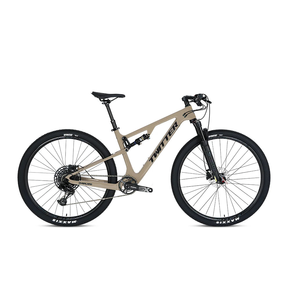 Twitter MTB Bike OVERLORD Mountain Bikes Full Suspension MTB Bicycle SX EAGLE-12speed Carbon Mountainbike 29 Inch