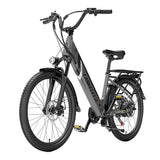 LANKELEISI ES500PRO Elektrofahrrad 500 W Motor 48 V 14.5 Ah Akku 24 Zoll Reifen 32 km/h Max-Geschwindigkeit Shimano 7 Geschwindi