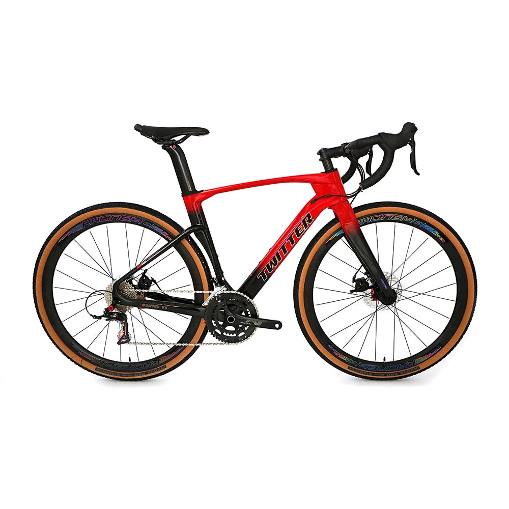 Twitter Carbon Seaboard Gravel Bike V2 Chromoly for Sale 700C Tire 2020 Complete Gravel  Bicycle
