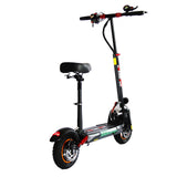Vican L10 Electric Scooter 48V13AH 800W Max 45km/h 10inch Off-Road Tires Dual Suspension Disc Brake 25-35km Range Two-Wheel
