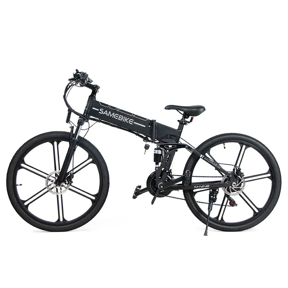 Samebike lO26-II E-Bike Offroad-Rennrad für Erwachsene 500W 26 Zoll faltbares E-Bike mit einteiligem Reifen