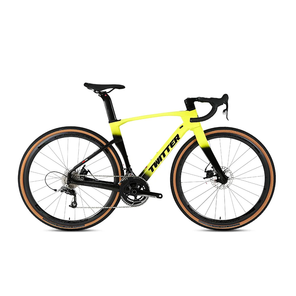 XC Racing Gravel 700c 24 Speed Twitter Bicycle Road Bike Carbon