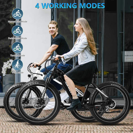 EU USA Stock 48V 15AH Fat Tire Electric Mountain Long Rang Bicycle 750W LCD Display Sport Ebike Wholesale for Adults