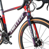 Light Weight 40C Carbon Fiber Frame  Racing 700C Road Bicycle Gravel Bike  for Sale