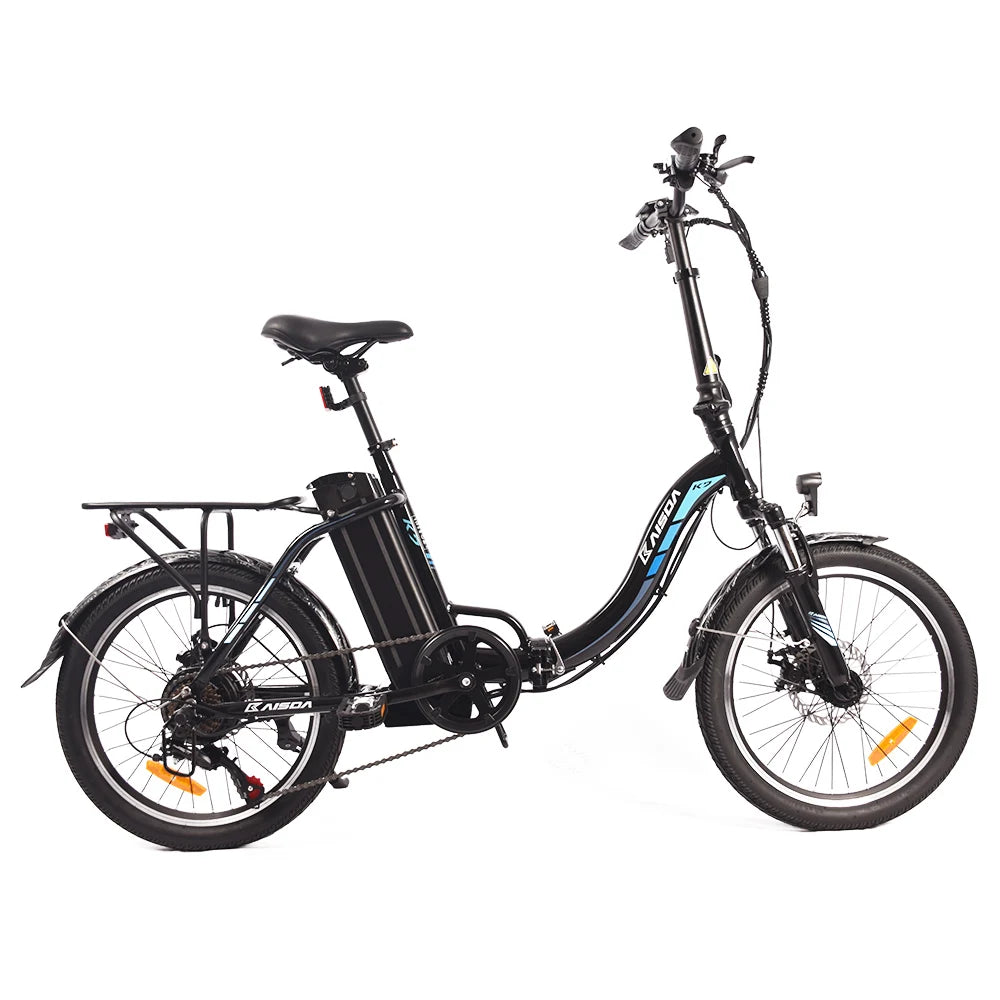 KAISDA K7 20*1,95 Zoll Reifen faltbares Elektro-Moped-Fahrrad Mountainbike 350 W Motor SHIMANO 7-Gang-APP-Steuerung