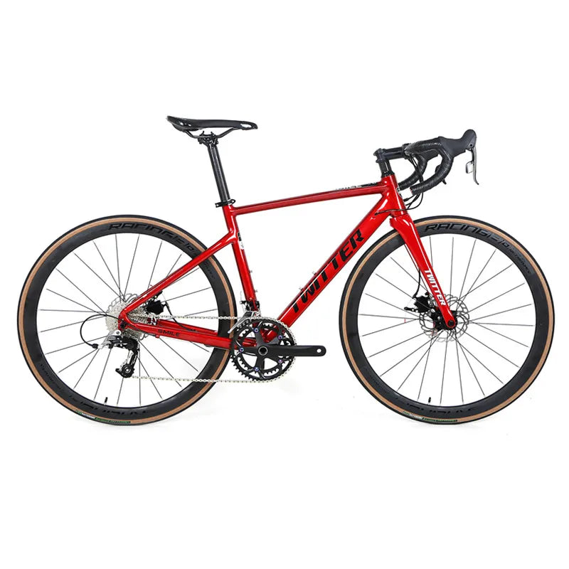 Road Bike Cycle  Aluminum Alloy Frame  Racing 22 Speed  700c Wheelset Road Bicycle for Men