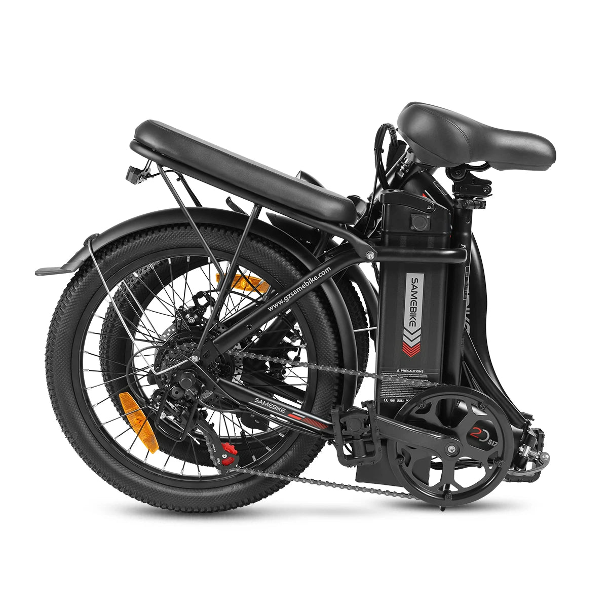 CY20 MJ Portable Electric Bike 20-Inch Folding E-Bike 250W 12Ah Multicolor Lithium Battery Aluminum Alloy Frame Digital 36V