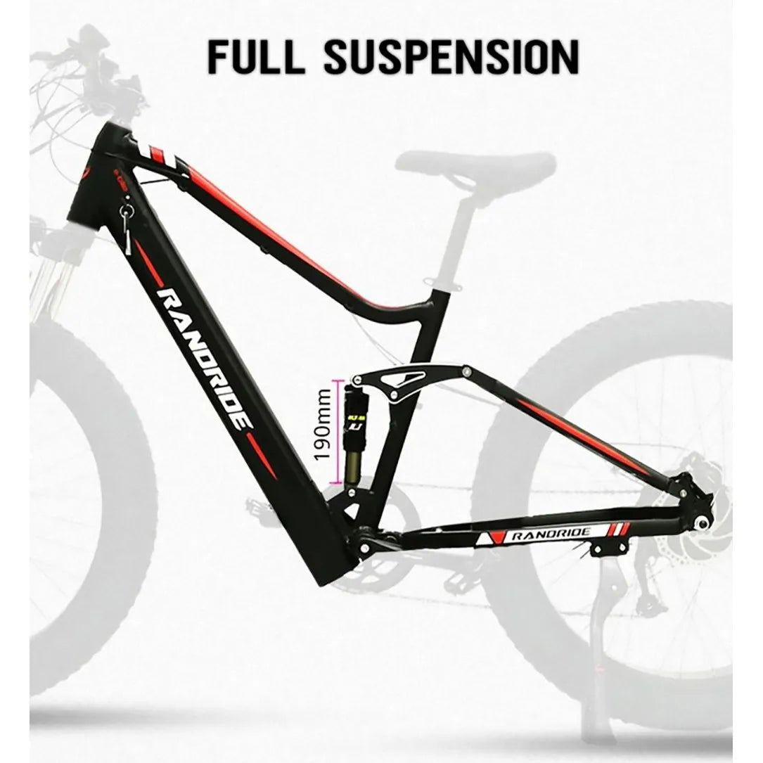 MTB 27,5-Zoll-Elektrofahrrad 1000W Mountain E-Bike Dirt Bike Voll federung Hoch geschwindigkeit für Erwachsene Polish Stock Read