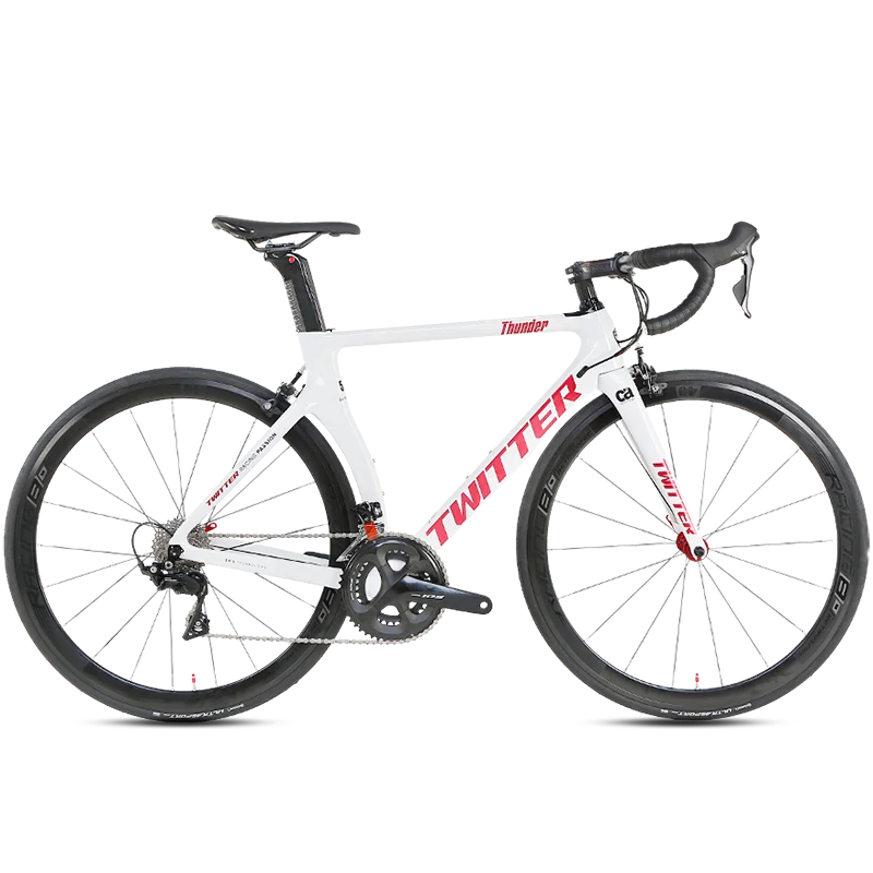 New Arrival Twitter Thunder 700C Carbon Road Bike  Inner Cable R7000/105 Road Bike Carbon Fiber Bicycle
