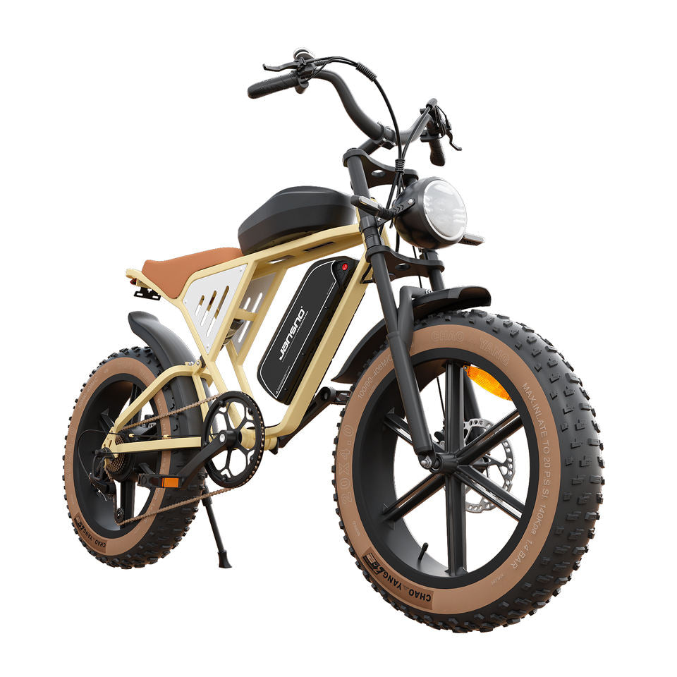 Moutain E-Bike JANSNO X70 electric bike 20" for adults, double battery 48V 34Ah 750W motor  off-road snow e-bike