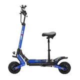 For D4+MAX Electric Kick Scooter 1200W Power Long Range Dual Motor 10 Inch Tire 80km Range Per 65km/h 120kg Capacity