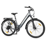 EU Stock City Bike 27,5 Zoll 250W 15,6 Ah Touroll J1ST Trekking rad mit mechanischer Scheiben bremse und E-Bremse