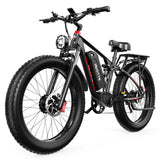Duotts S26 1500W Ebike 120km elektrisches Fat Tire Bike 26*4.0 Snow Bike 26 Zoll Dual Motor MTB Mountainbike Voll federung Bicyc