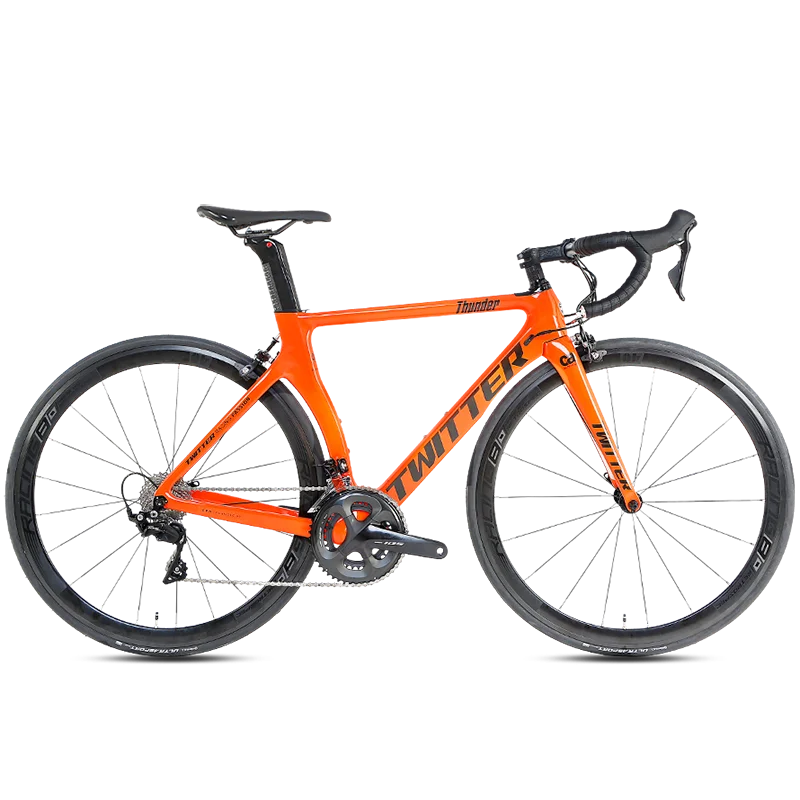 Thunder-C Carbon Fiber Road Bike 105 Groupset 22speed Roadbike Professional Bicycle Road Bikes 700C Racing Carbon Road Bike