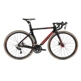 Multiple 22 Gear 54cm Oem  aero Carbon Fiber Road Bike Racing Bicycle