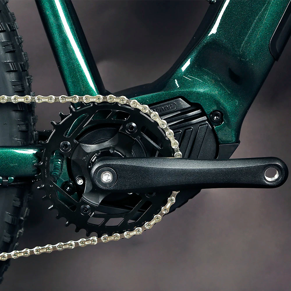 China Factory E Bike AL7005 Frame 36V250W13A Bafang Middle Motor Built-in Battery Electric Bike