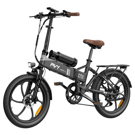 PVY Z20 Max Ebike 750W 25.6Ah Battery 20x2.3" Wheels 25km/h Max Speed 200km Range