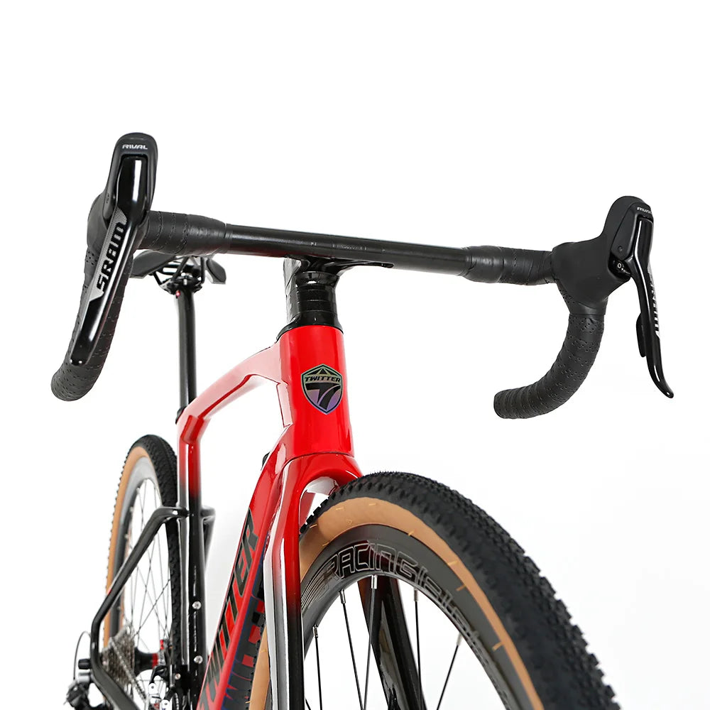 2021 New Model Twitter Gravel-V2 Road Bike 700C Twitter Gravel Bike Carbon Road Bicycle Gravel