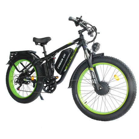 SMLRO Finder 26 V3 Electric Mountain Bike 52V25ah Dual Motor 1000W*2 Maxspeed62km/h 26*4.0 Tire 7Speed Aluminum Alloy Frame