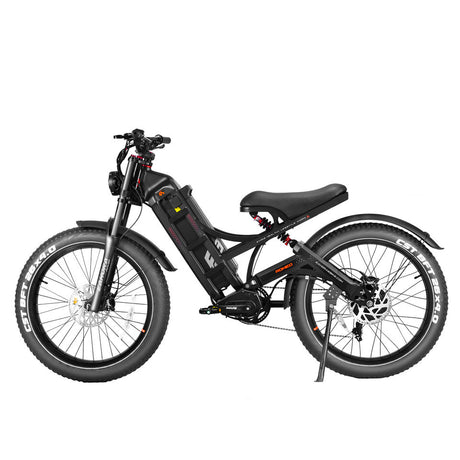 Eahora Romeo Pro Full Suspension Electric Bike Single Motor 1200W/2500W 48V 60Ah/52V 60ah 7-Speed 32Km/H Speed 70-120Km Range