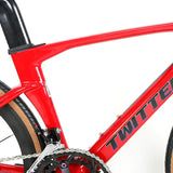 OEM Light 24 Inch  Carbon Fiber Kids Road Bike Small Bicycle with Disc Brake