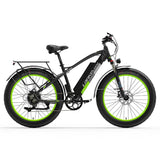 LANKELEIS XC4000 48V Lithium Battery Electric Mountain Bike Aluminum Alloy Frame with Rear Hub Motor Fat Bike