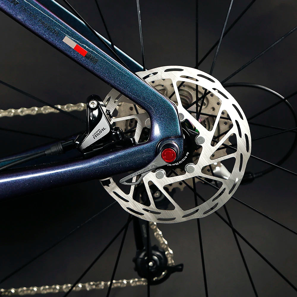 2022 TWITTER Bike AURORA Disc Brake Carbon Fiber Frame Full Hydraulic Disc Brake Cycling Road Bike