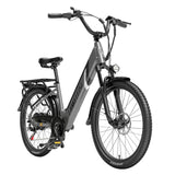 LANKELEISI ES500PRO Elektrofahrrad 500 W Motor 48 V 14.5 Ah Akku 24 Zoll Reifen 32 km/h Max-Geschwindigkeit Shimano 7 Geschwindi