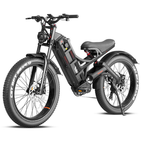 Eahora Romeo Pro Full Suspension Electric Bike Single Motor 1200W/2500W 48V 60Ah/52V 60ah 7-Speed 32Km/H Speed 70-120Km Range