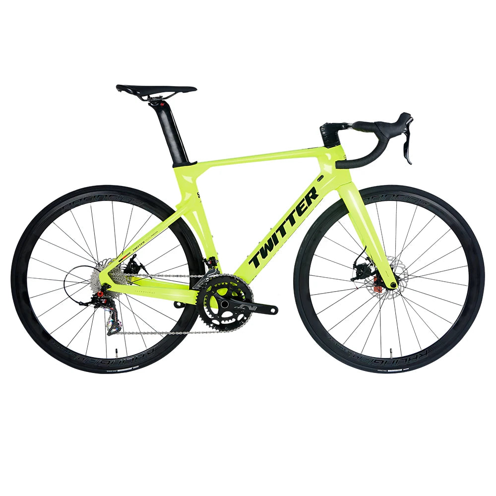 Twitter Road Bike Carbon Bicycle R10 Disc Brake RS 22speed Professional Road Bike on Sale 700C Cycle Cheap Carbon Roadbike