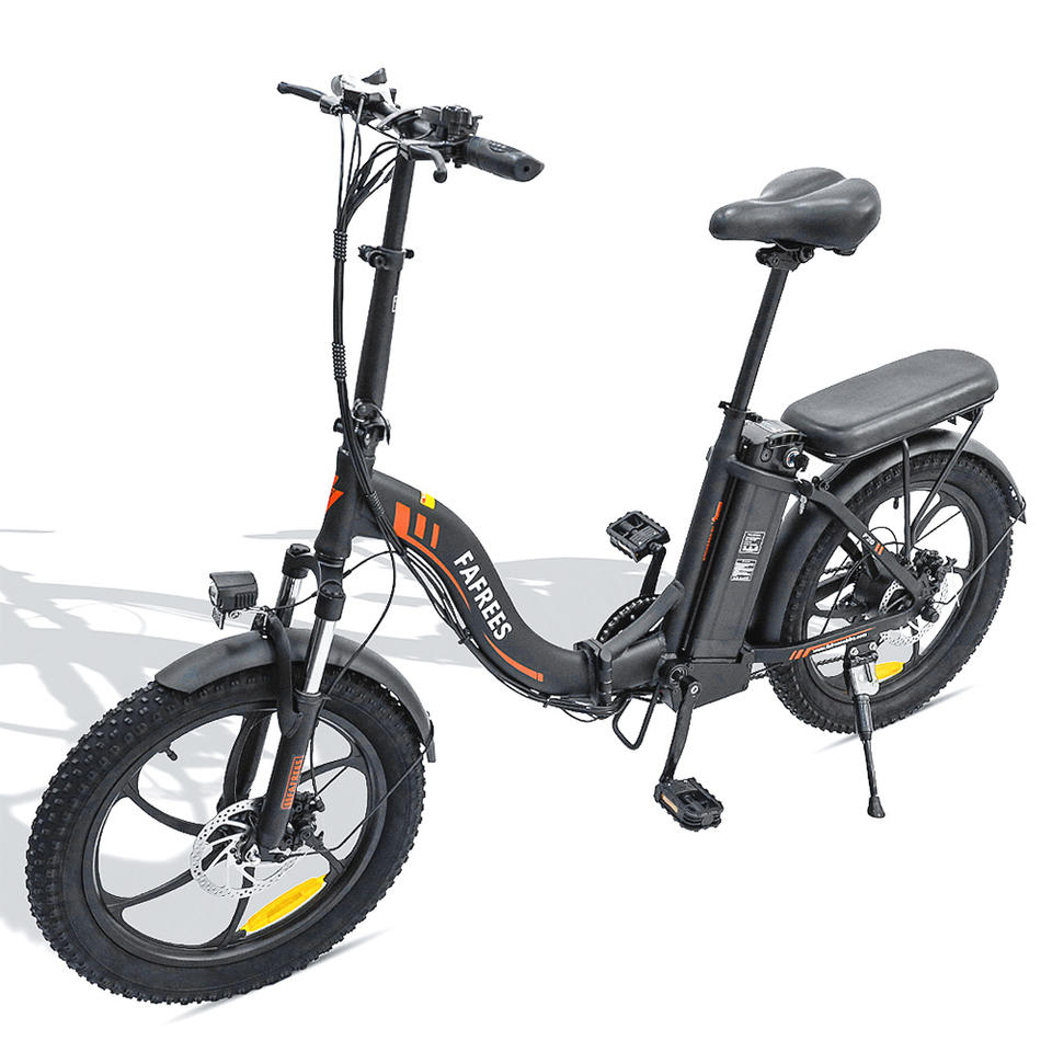 FAFREES F20 20-Zoll Elektrofahrrad Mit 7-Gang-Kettenantrieb Und Herausnehmbarer 15 Ah Lithiumbatterie Klapprahmen E-Bike