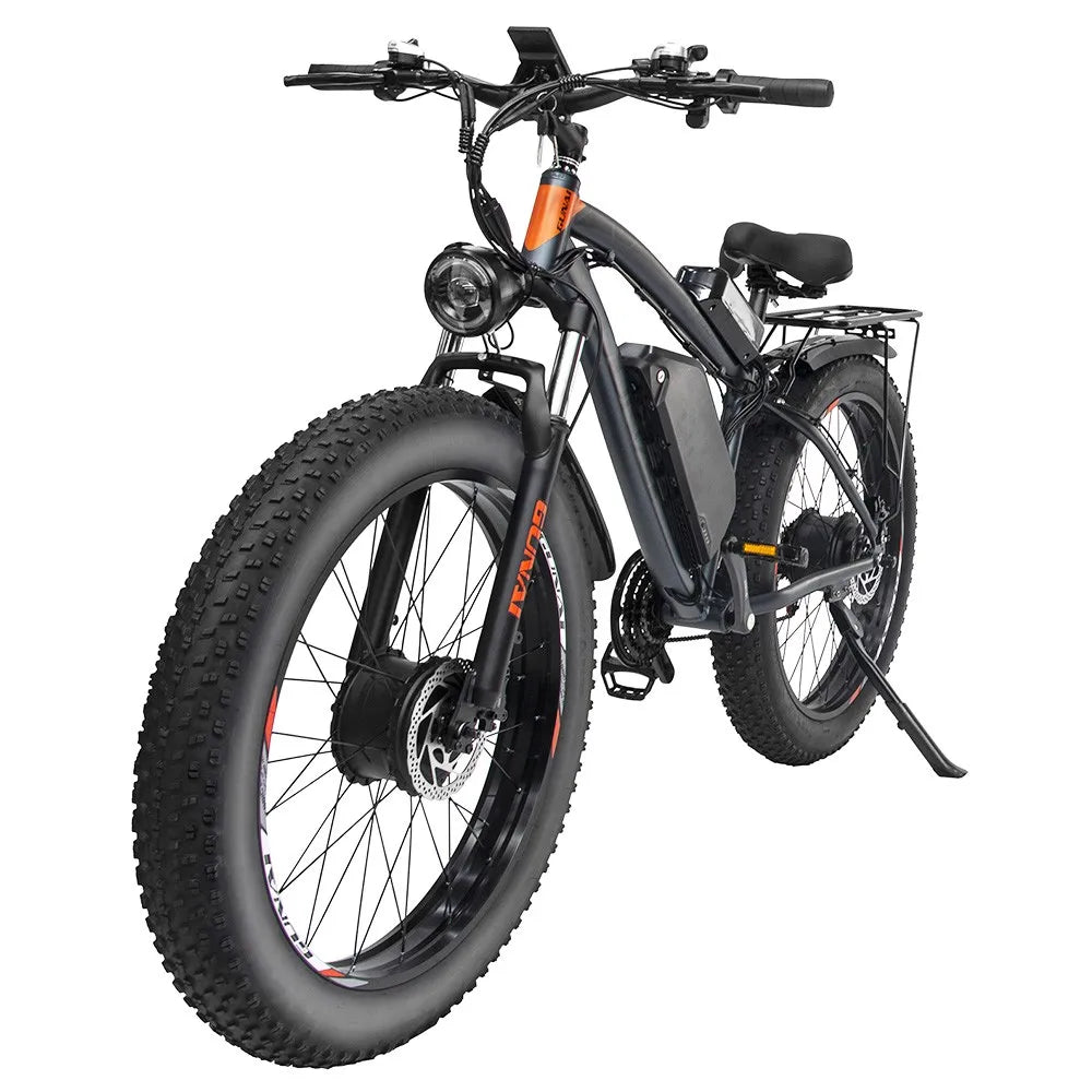 GUNAI GN88 Elektro-Mountainbike 26*4,0 Zoll dicke Reifen 1000 W*2 Motoren 55 km/h Max-Schnelligkeit 48 V 22 Ah-Batterie 130 km R